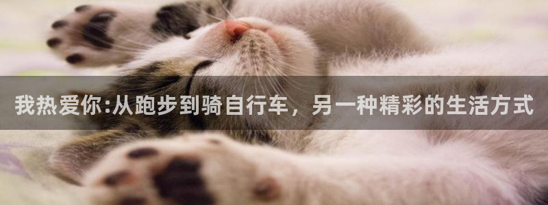 米兰体育官方正版app五金厂：我热爱你:从跑步到骑自