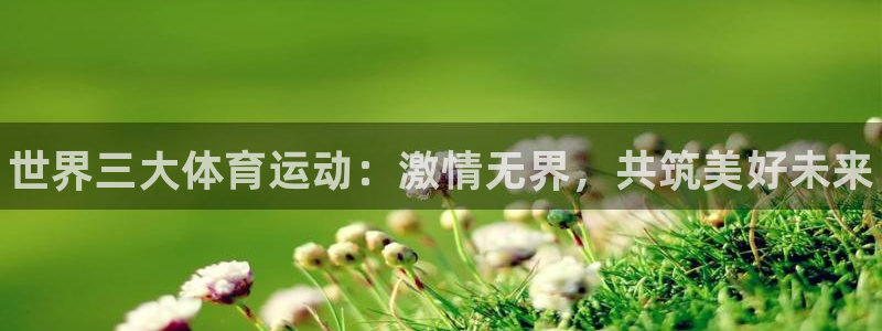 米兰体育官方正版app科技：世界三大体育运动：激情无界，共筑